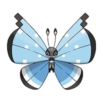 #666 Vivillon Tundra Pattern